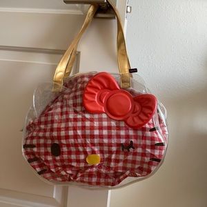 Hello Kitty Shoulder Bag Clear Vivitix
